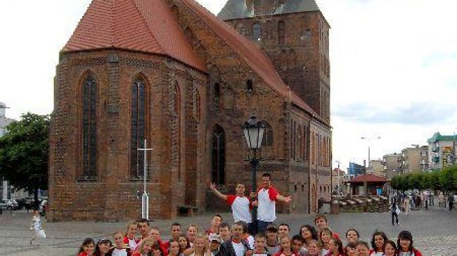 Zwiedzać Gorzów zaczęliśmy od placu katedralnego