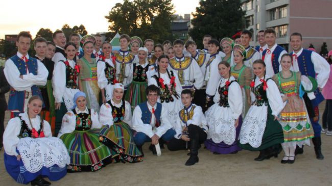 Z grupą Rosjan
